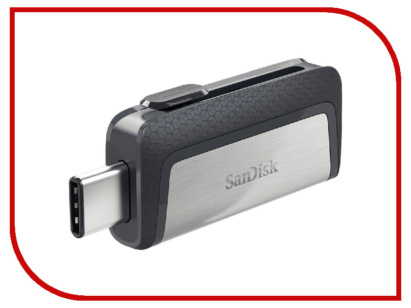 USB Flash Drive 16Gb - SanDisk Ultra Dual USB Drive Type-C SDDDC2-016G-G46, 539 