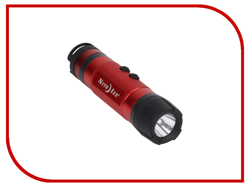  Nite Ize 3-in-1 LED Mini Flashlight Red NL1A-10-R7, 691 