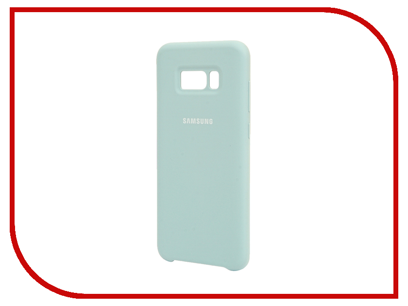   Samsung Galaxy S8 Plus Silicone Cover Light Blue EF-PG955TLEGRU, 988 