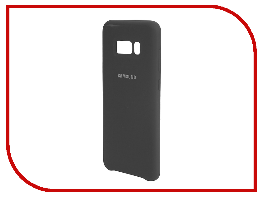   Samsung Galaxy S8 Plus Silicone Cover Dark Grey EF-PG955TSEGRU, 988 