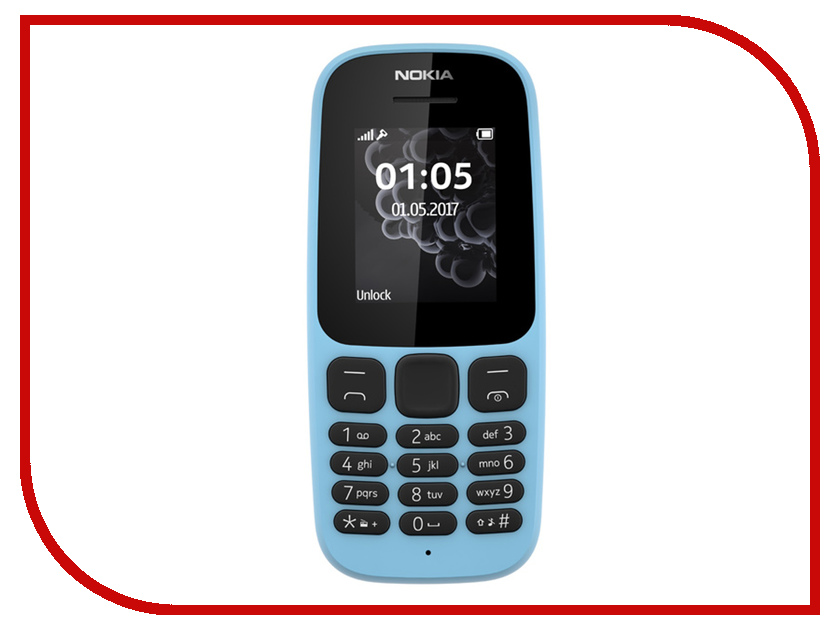   Nokia 105 TA-1010 Blue, 1099 