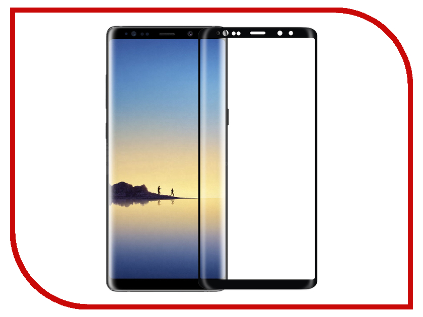     Samsung Galaxy Note 8 Mobius 3D Curved Edge Black, 690 