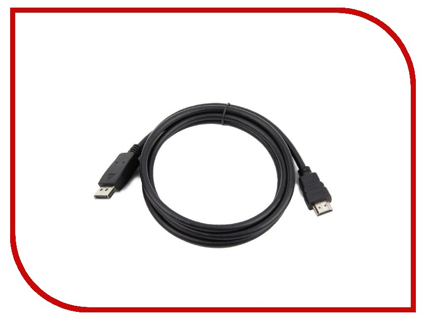  Gembird Cablexpert DisplayPort to HDMI 20M/19M 5m Black CC-DP-HDMI-5M, 770 