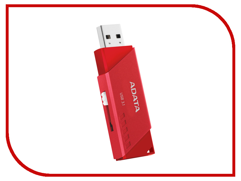 USB Flash Drive 64Gb - A-Data UV330 Red AUV330-64G-RRD, 959 