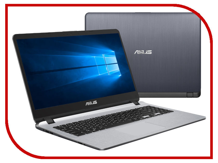  ASUS Laptop X507UA-BQ040T 90NB0HI1-M00550 (Intel Core i3-6006U 2.0 GHz/4096Mb/1000Gb/No ODD/Intel HD Graphics/Wi-Fi/Bluetooth/Cam/15.6/1920x1080/Windows 10 64-bit), 28249 