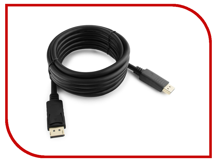  Gembird Cablexpert DisplayPort 20M/20M 3m Black CC-DP-10, 352 