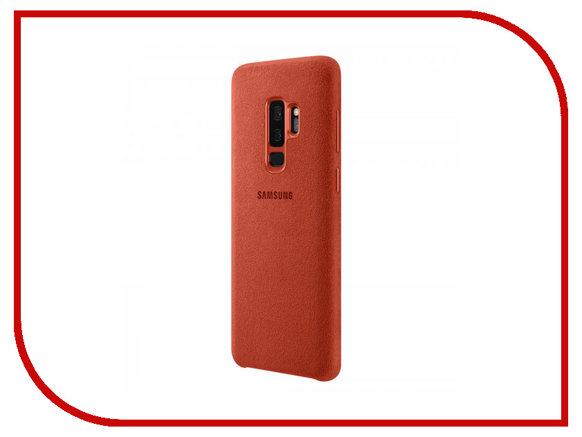   Samsung Galaxy S9 Plus Alcantara Cover Red EF-XG965AREGRU, 2080 