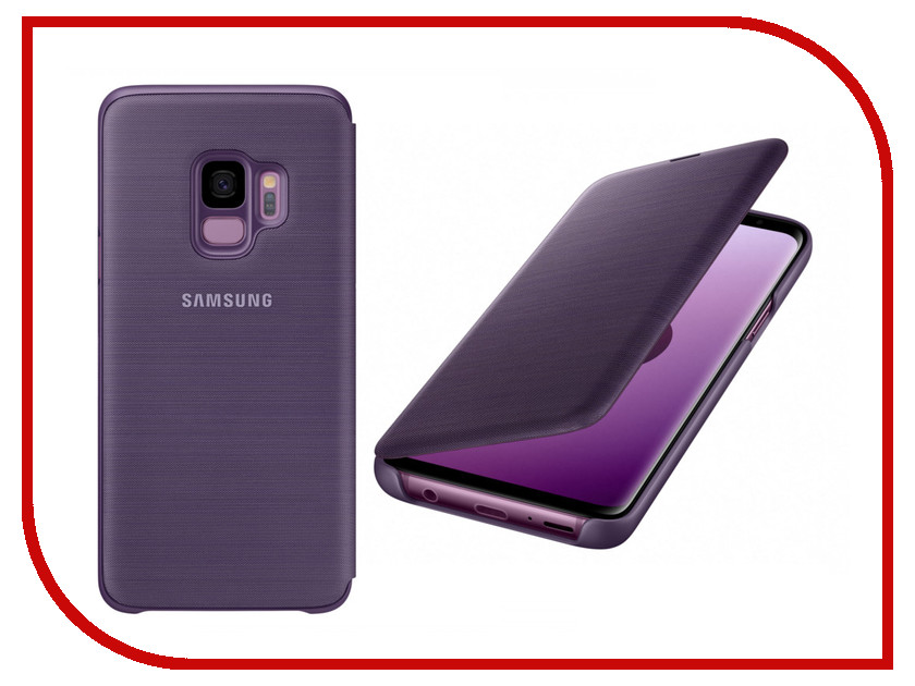  - Samsung Galaxy S9 LED View Cover Violet EF-NG960PVEGRU, 2589 