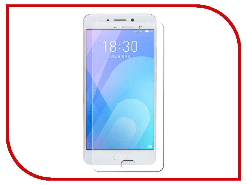     Meizu M6 5.2 Red Line Tempered Glass 000013437, 390 