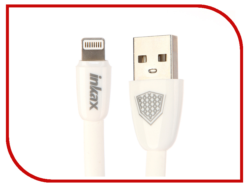  Inkax USB - Lighting 8pin CK-34-IP White, 415 