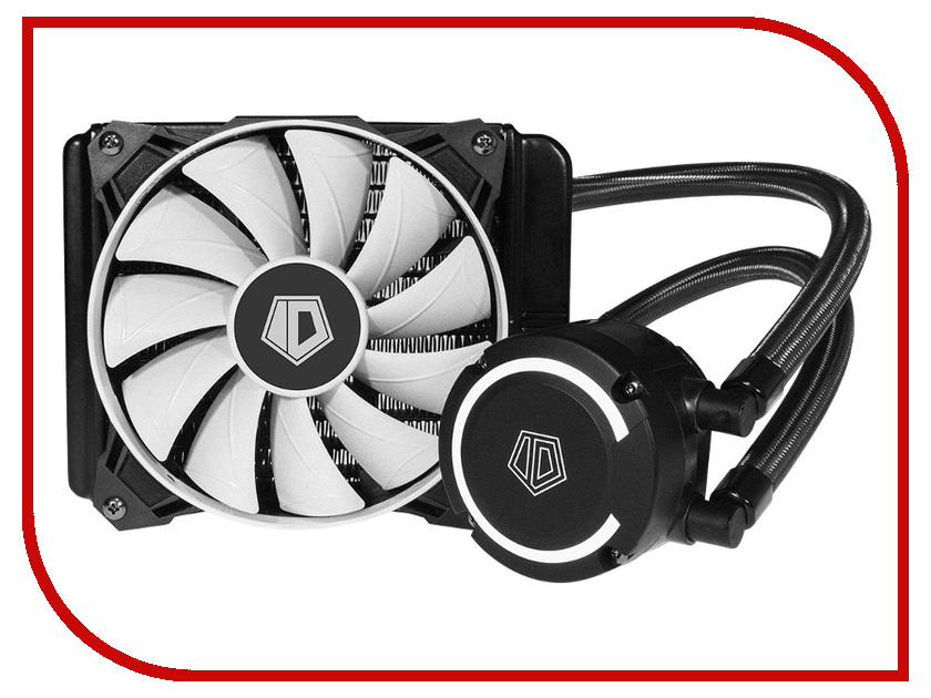   ID-Cooling FrostFlow+ 120 150W Black-White (Intel LGA2011/1151/1150/1155/1156/1366/775/AMD AM4/FM2+/FM2/FM1/AM3+/AM3/AM2+/AM2), 2837 