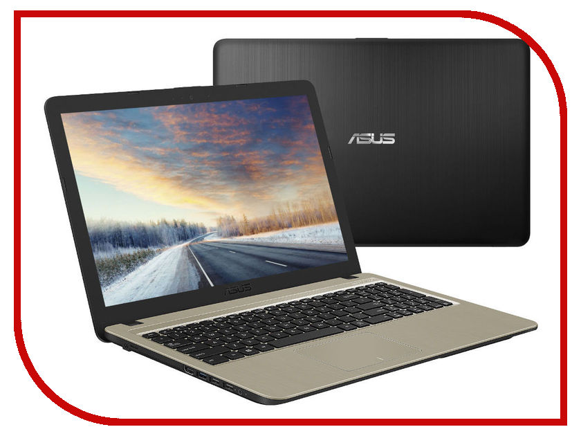  ASUS X540NA-GQ149 90NB0HG1-M02840 (Intel Celeron N3450 1.1 GHz/2048Mb/500Gb/No ODD/Intel HD Graphics/Wi-Fi/Bluetooth/Cam/15.6/1366x768/Endless), 13840 