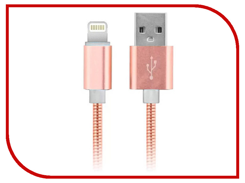  Recci Armor RCL-T100 USB-Lightning 8pin Pink, 686 