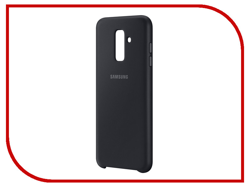   Samsung Galaxy A6+ 2018 Dual Layer Cover Black EF-PA605CBEGRU, 751 