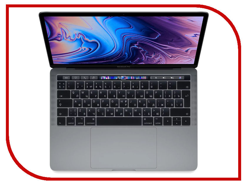  APPLE MacBook Pro 13 MR9R2RU/A Space Grey (Intel Core i5 2.3 GHz/8192Mb/512Gb SSD/Intel HD Graphics 655/Wi-Fi/Cam/13/Mac OS), 132498 