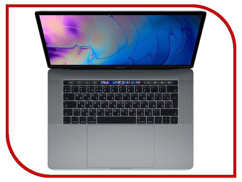  APPLE MacBook Pro 15 MR932RU/A Space Grey (Intel Core i7 2.2 GHz/16384Mb/256Gb SSD/AMD Radeon Pro 555X 4096Mb/Wi-Fi/Cam/15/Mac OS), 156889 