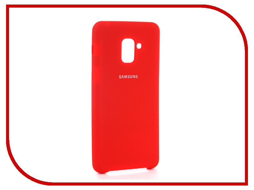    Samsung Galaxy A8 Plus 2018 Innovation Silicone Red 11925, 750 