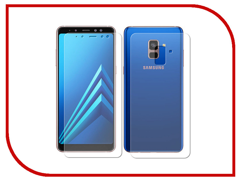     Samsung Galaxy A8 Plus Innovation Front&Back Silicone Transparent 12098, 599 