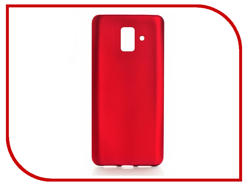    Samsung Galaxy A6 2018 Gurdini Soft Touch Red 906385, 681 