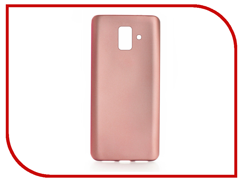    Samsung Galaxy A6 2018 Gurdini Soft Touch Rose Gold 906387, 681 