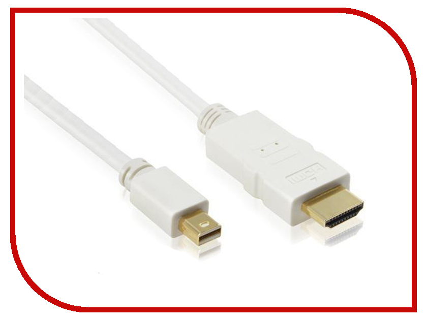  Greenconnect mini DisplayPort 20M - HDMI 19F White GCR-50672 1.8m, 1635 