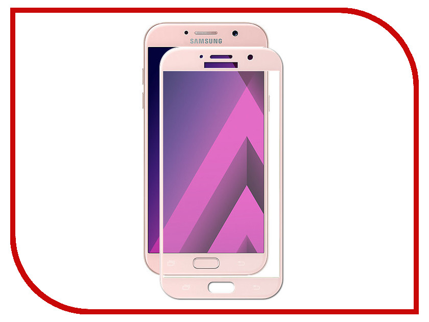     Samsung Galaxy A7 2017 Solomon 2.5D Full Cover Pink 1677, 426 