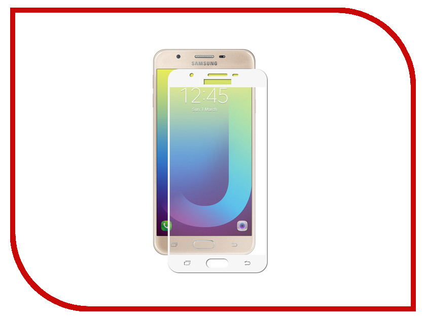     Samsung Galaxy J7 Prime Solomon 2.5D Full Cover White 9884, 426 