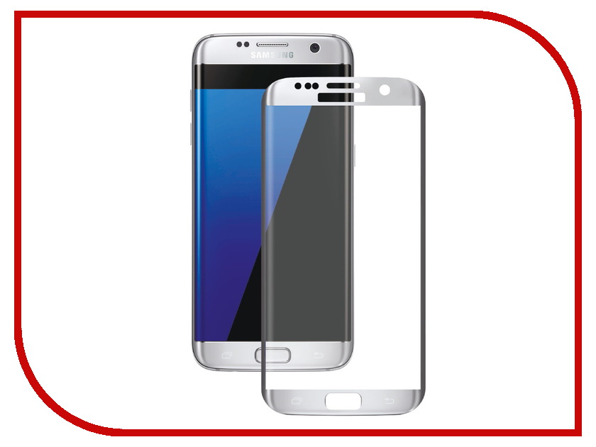     Samsung Galaxy S7 Solomon 2.5D Full Cover Silver 7989, 426 