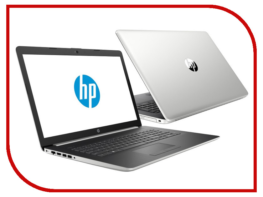  HP 17-ca0045ur Natural Silver 4JV61EA (AMD Ryzen 5 2500U 2.0 GHz/4096Mb/1000Gb/DVD-RW/AMD Radeon Vega 8/Wi-Fi/Bluetooth/Cam/17.3/1920x1080/Windows 10 Home 64-bit), 39311 